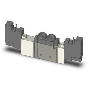 SMC VALVES SY7320-5YO-02F Ventil, 1/4 Anschlussgröße | AM2ABG