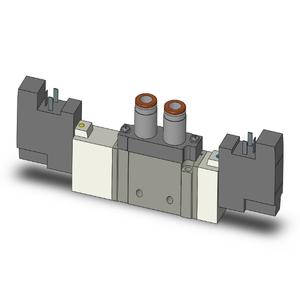 SMC VALVES SY7320-5YO-C8F Valve, 1/4 Port Size | AM9MAZ