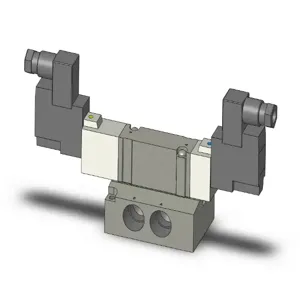 SMC VALVES SY7340-5D-03N Valve, 3/8 Base Mount Size | AN2CQT