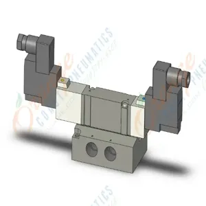 SMC VALVES SY7440-5DZ-02 Valve, 1/4 Base Mount Size | AN4ZVC