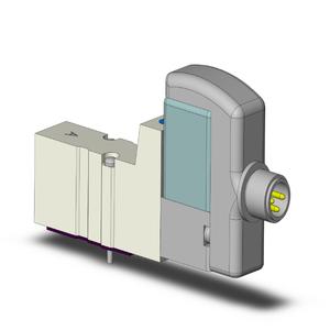 SMC VALVES SYJ3143-5WOU-Q Ventil, 4/5 Anschlussgröße | AN9AXZ