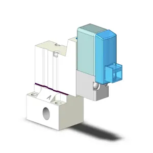 SMC VALVES SYJ314M-5LOU-M5 Solenoid Valve, 3 Port Size | AN6AQE