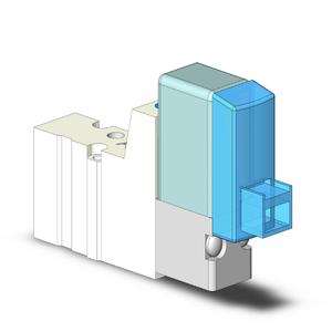 SMC VALVES SYJ322M-5LOU-M3 Solenoid Valve, 3 Port Size | AN2CUY