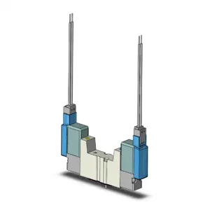 SMC VALVES SYJ3233-5MR Valve, 4/5 Port Size | AN2CUZ