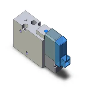 SMC VALVES SYJ512-5LOZ-M5 Solenoid Valve, 3 Port Size | AN9VWF