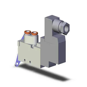 SMC VALVES SYJ5120-5D-C6-F Solenoid Valve, 5 Port Size | AN8TJJ