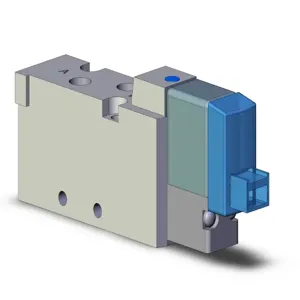 SMC VALVES SYJ5120-5LO-M5 Solenoid Valve, 5 Port Size | AN2CVL