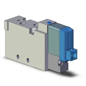 SMC VALVES SYJ5120-5LOU-M5 Solenoid Valve, 5 Port Size | AN2CVM