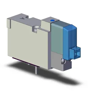 SMC VALVES SYJ5140-5LOU Solenoid Valve, 5 Port Size | AN2CVV