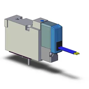 SMC VALVES SYJ5140-6G Solenoid Valve, 5 Port Size | AN8MCG