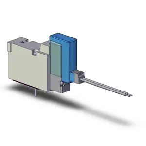 SMC VALVES SYJ5143-3LD Solenoid Valve, 5 Port Size | AN4XAR