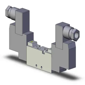 SMC VALVES SYJ5220-1D-M5 Solenoid Valve, 5 Port Size | AN8UPR