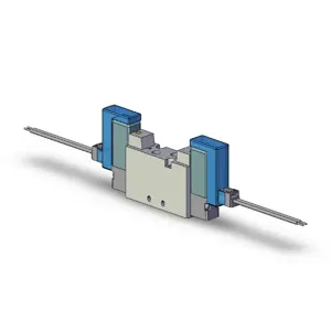 SMC VALVES SYJ5220-4L-M5 Solenoid Valve, 5 Port Size | AN7QKV