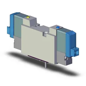 SMC VALVES SYJ5240-5LOZD-Q Solenoid Valve, 5 Port Size | AN9CGM