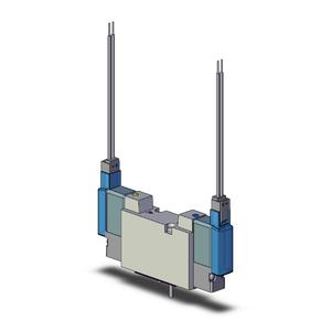 SMC VALVES SYJ5243-5MZ Solenoid Valve, 5 Port Size | AP3AAD