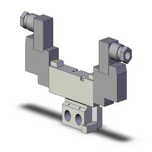 SMC VALVES SYJ5340-5DSD-01N Solenoid Valve, 5 Port Size | AN9XHD