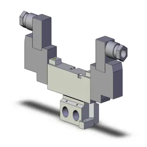 SMC VALVES SYJ5440-5DZ-01T Solenoid Valve, 5 Port Size | AP2XJW