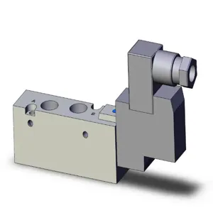 SMC VALVES SYJ7120-3D-01N Solenoid Valve, 5 Port Size | AN2CWF