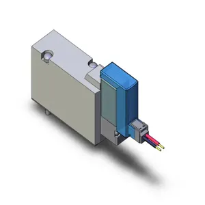 SMC VALVES SYJ714-3LZ Solenoid Valve, 1/8 Base Mount Size | AM9JUW