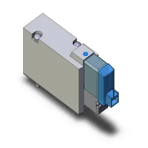 SMC VALVES SYJ714-5LOZ Solenoid Valve, 1/8 Inch Base Mount | AL3XBL