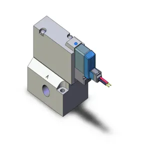 SMC VALVES SYJ714-5LS-01T Solenoid Valve, 1/8 Base Mount Size | AN9LEK