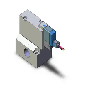 SMC VALVES SYJ714-5LU-02 Solenoid Valve, 1/4 Base Mount Size | AN2VAM