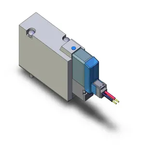 SMC VALVES SYJ714-5LZ Solenoid Valve, 1/8 Base Mount Size | AN7VRY