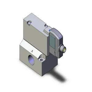 SMC VALVES SYJ714-5WOZ-02 Solenoid Valve, 1/4 Base Mount Size | AN2CXC