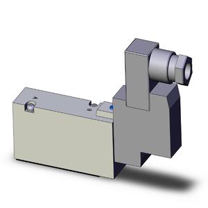 SMC VALVES SYJ7143-5DZD Solenoid Valve, 5 Port Size | AN2CXA