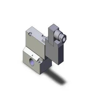 SMC VALVES SYJ714M-5DZ-02N Solenoid Valve, 1/8 Base Mount Size | AP2PFJ