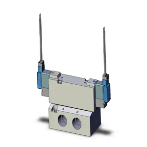 SMC VALVES SYJ7240-5MZ-02N Solenoid Valve, 5 Port Size | AP2KUZ