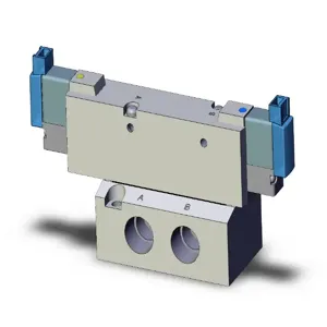 SMC VALVES SYJ7340-5MOZ-02N Solenoid Valve, 5 Port Size | AN8JKL