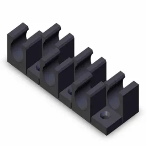 SMC VALVES TM-10 Tube Holder, Pack Of 10 | AL3XLB