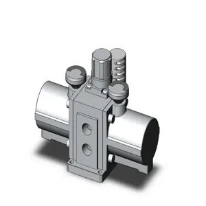 SMC VALVES VBA10A-02GLN Regulator, 1/4 Inch Modular | AN7JFK