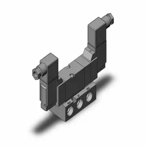 SMC VALVES VF3340-5D1-03 Solenoid Valve, 3/8 Base Mount Size | AP2NVR