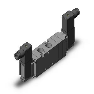 SMC VALVES VF5320-6DZ1-03T Ventil, 4/5 Anschlussgröße | AN6CPN