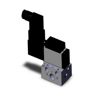 SMC VALVES VFR2110-5DZ-02 Magnetventil, 1/4 Zoll Basismontage | AL3YDC