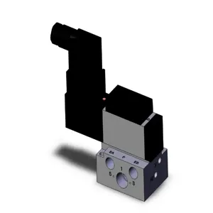 SMC VALVES VFR2110-5DZ-02N Solenoid Valve, 1/4 Base Mount Size | AP2JVD