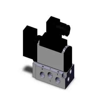 SMC VALVES VFR3110-3DZ-02N Solenoid Valve, 1/4 Base Mount Size | AN8GWB