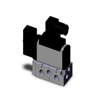 SMC VALVES VFR3110-3DZC-02 Solenoid Valve, 1/4 Base Mount Size | AM6VAH