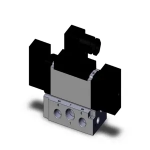 SMC VALVES VFR3210-3DZ-03 Valve Base Mount, 3/8 Size, 4/5 Port | AL9XHT