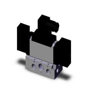 SMC VALVES VFR3210-5DZ-03 Solenoid Valve, 3/8 Base Mount Size | AM2EFT