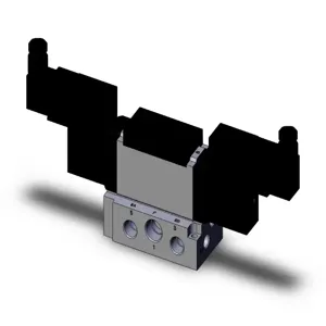 SMC VALVES VFR3240-5DZ-03 Valve, 4/5 Port Size | AM3DDD