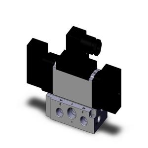 SMC VALVES VFR3310-5DZ-03 Ventilbasismontage, 3/8 Zoll Größe | AL3YEM