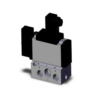 SMC VALVES VFR4110-3DZC-04 Solenoid Valve, 1/2 Base Mount Size | AM6VAK