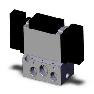 SMC VALVES VFR4210-3EZ-04 Solenoid Valve, 4/5 Port Size | AP2ZQG