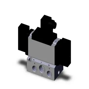 SMC VALVES VFR4310-5DZ-04 Valve Base Mount, 1/2 Inch Size | AL3YFA