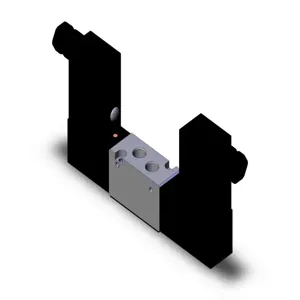 SMC VALVES VFS1220-5DZ-01 Solenoid Valve, 1/8 Inch Size Body Port | AL3YGF