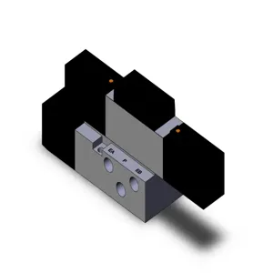 SMC VALVES VFS2200-5FZ-01 Solenoid Valve, 1/8 Inch Base Mount | AL3YLD