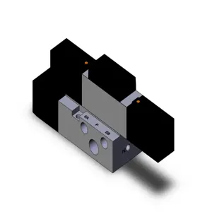 SMC VALVES VFS2200R-5FZ-02T Solenoid Valve, 1/4 Base Mount Size | AN9TTY